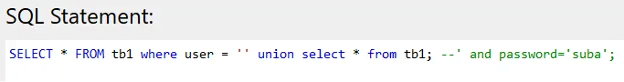 Union Query